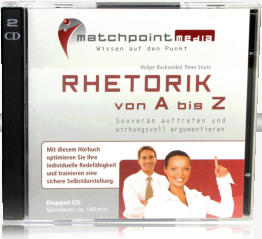 Rhetorik Hörbuch CD Cover